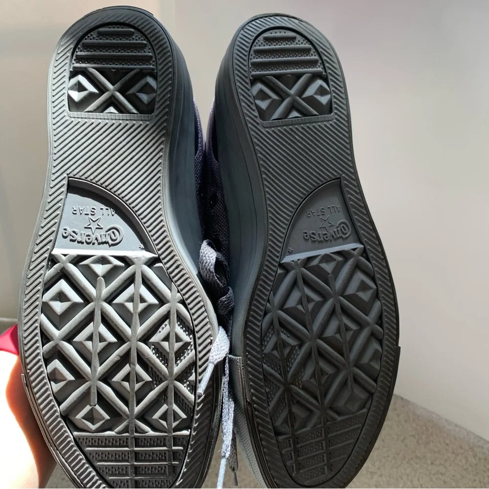Converse Chuck Taylor All Star Syde Street Mid top Sneakers Charcoal Grey - Picture 3 of 7